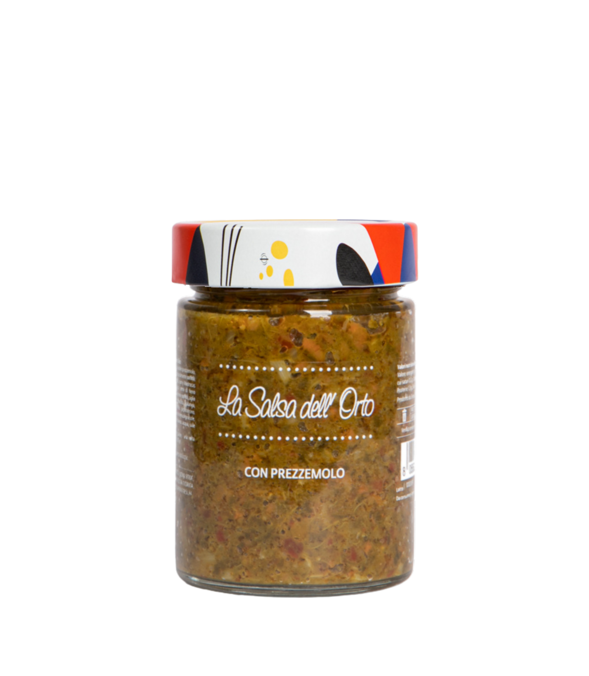 Sweet and sour vegetable garden sauce in oil