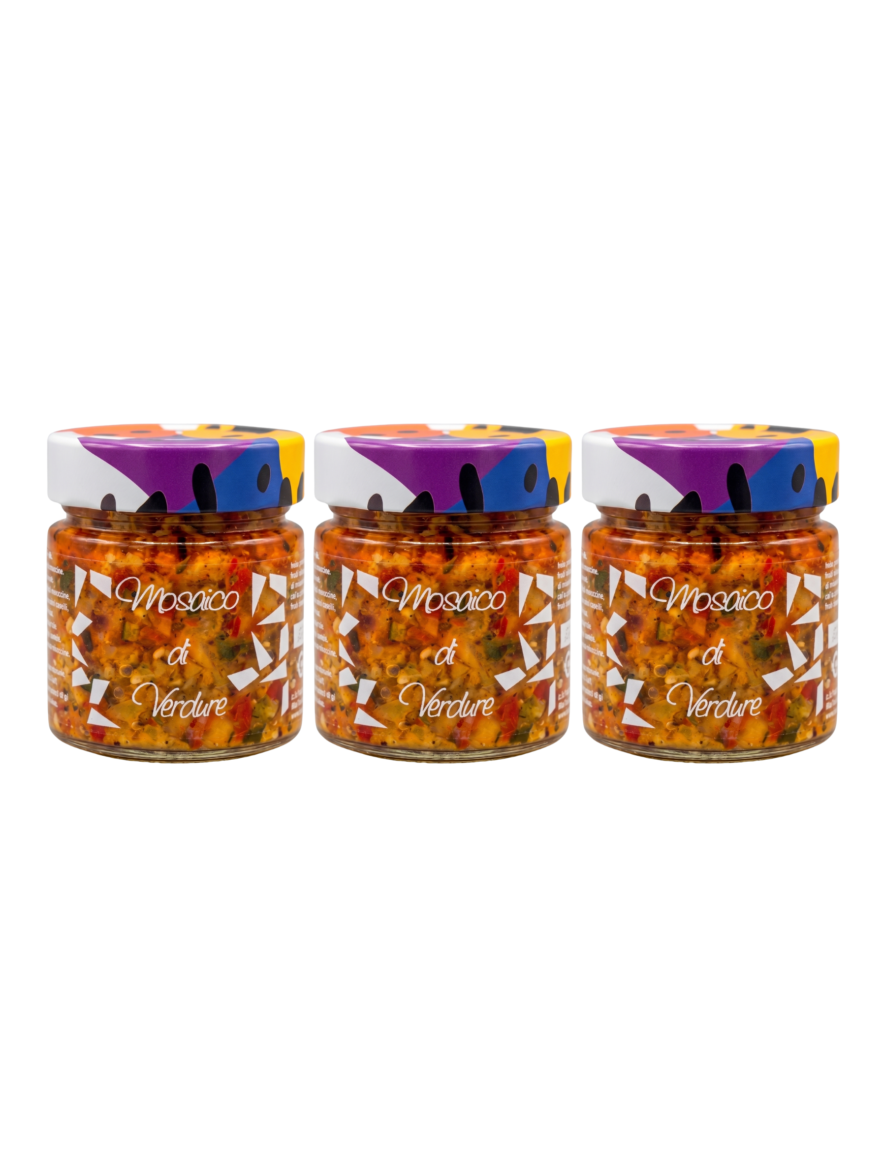 Scrigno Mosaico di Verdure (3 vasetti 210 ml)